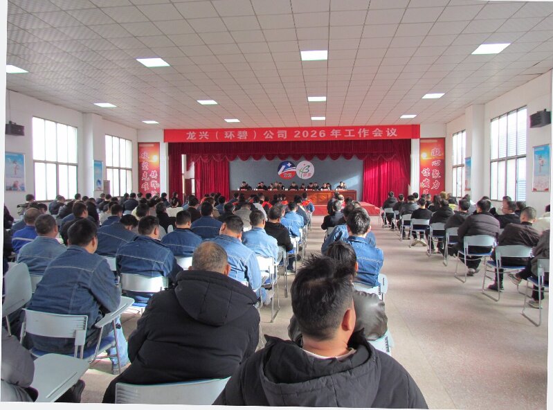 龙兴（环碧）买球2026年工作会议隆重召开 凝心聚力启新程 攻坚克难谋发展